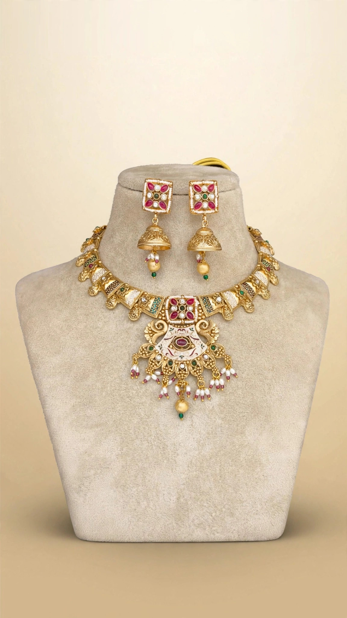 Antique Meenakari Necklace