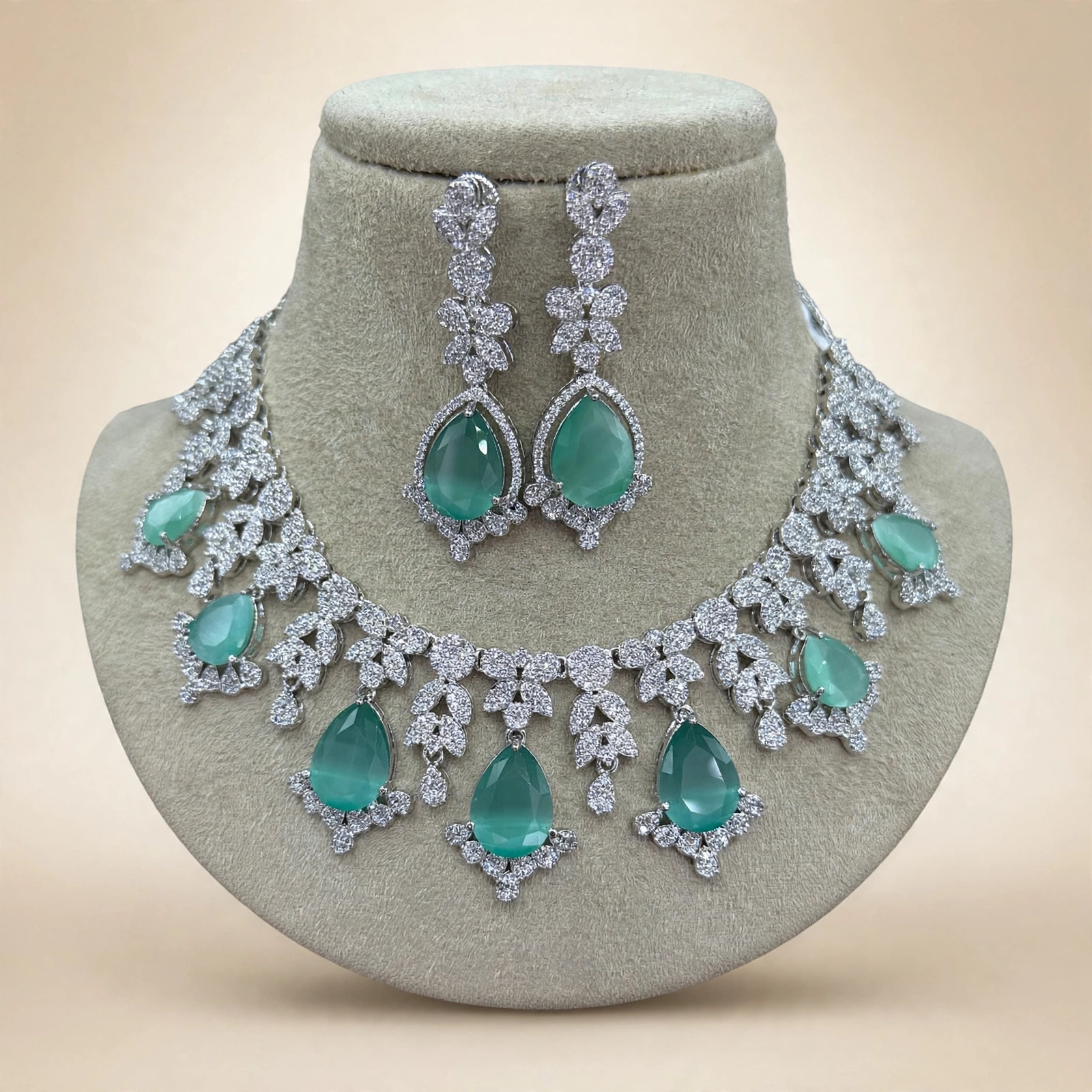 Aqua American-Diamond Set